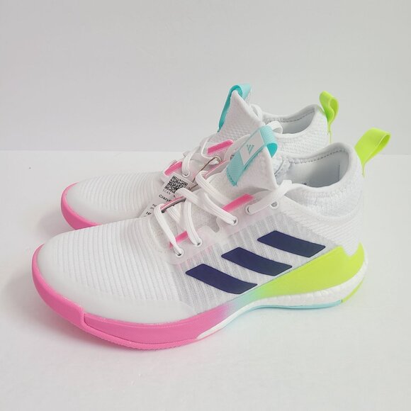 NEW Adidas Womens CrazyFlight Mid Volleyball Shoes HP3337...